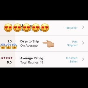 FAST SHIPPER!! 🙌🏼🙌🏼🙌🏼